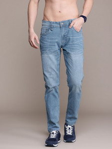 Roadster Tapered Fit Men Blue Jeans