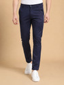 Roadster Tapered Men Blue Trousers