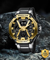Roadster Waterproof Multi-Functional Wrist Watch Analog-Digital Watch