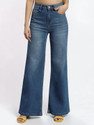 Roadster Women Wide Leg High Rise Blue