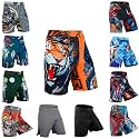ROAR-INT Kids Mixed Martial Arts MMA Shorts BJJ Cross Training Gym Boxing Grappling Kickboxing Muay Thai Workout Shorts