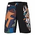 ROAR-INT Kids Mixed Martial Arts MMA Shorts BJJ Cross Training Gym Boxing Grappling Kickboxing Muay Thai Workout Shorts