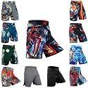 ROAR-INT Kids Mixed Martial Arts MMA Shorts BJJ Cross Training Gym Boxing Grappling Kickboxing Muay Thai Workout Shorts