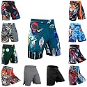 ROAR-INT Kids Mixed Martial Arts MMA Shorts BJJ Cross Training Gym Boxing Grappling Kickboxing Muay Thai Workout Shorts