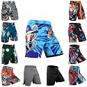 ROAR-INT Kids Mixed Martial Arts MMA Shorts BJJ Cross Training Gym Boxing Grappling Kickboxing Muay Thai Workout Shorts