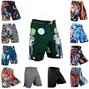 ROAR-INT Kids Mixed Martial Arts MMA Shorts BJJ Cross Training Gym Boxing Grappling Kickboxing Muay Thai Workout Shorts