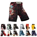 ROAR-INT MMA Fight Shorts Grappling Kickboxing Muay Thai Shorts BJJ Gym Training Running Athletic Wrestling Shorts