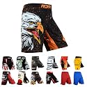 ROAR-INT MMA Fight Shorts Grappling Kickboxing Muay Thai Shorts BJJ Gym Training Running Athletic Wrestling Shorts