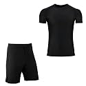ROAR-INT MMA Rash Guard &amp; BJJ Shorts Set Kids Fight Training Grappling Wear Jiu Jitsu Gi Trunks Outfit Set