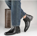 ROASTER Mens Synthetic Leather Chelsea Boots with