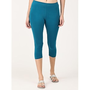 robinbosky premium stretchable cotton capri legging for women  suitable for formal wear amp casual wear  high-end elastic makes the leggings squat proof and durable for travel yoga amp workout