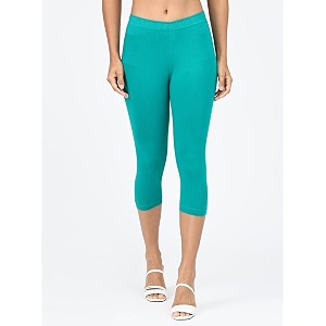 robinbosky premium stretchable cotton capri legging for women  suitable for formal wear amp casual wear  high-end elastic makes the leggings squat proof and durable for travel yoga amp workout