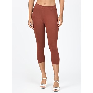 robinbosky premium stretchable cotton capri legging for women  suitable for formal wear amp casual wear  high-end elastic makes the leggings squat proof and durable for travel yoga amp workout