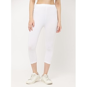 robinbosky premium stretchable cotton capri legging for women  suitable for formal wear amp casual wear  high-end elastic makes the leggings squat proof and durable for travel yoga amp workout