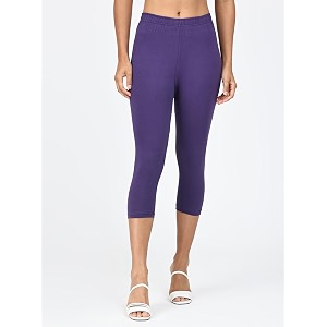 robinbosky premium stretchable cotton capri legging for women  suitable for formal wear amp casual wear  high-end elastic makes the leggings squat proof and durable for travel yoga amp workout