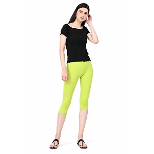 robinbosky premium stretchable cotton capri legging for women  suitable for formal wear amp casual wear  high-end elastic makes the leggings squat proof and durable for travel yoga amp workout