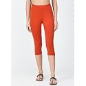 Robinbosky Premium Stretchable Cotton Capri Legging for Women | Suitable for Formal wear &amp; Casual wear | High-End Elastic Makes. The Leggings Squat Proof and Durable for Travel, Yoga, &amp; Workout.