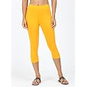 Robinbosky Premium Stretchable Cotton Capri Legging for Women | Suitable for Formal wear &amp; Casual wear | High-End Elastic Makes. The Leggings Squat Proof and Durable for Travel, Yoga, &amp; Workout.