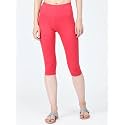 Robinbosky Premium Stretchable Cotton Capri Legging for Women | Suitable for Formal wear &amp; Casual wear | High-End Elastic Makes. The Leggings Squat Proof and Durable for Travel, Yoga, &amp; Workout.