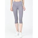 Robinbosky Premium Stretchable Cotton Capri Legging for Women | Suitable for Formal wear &amp; Casual wear | High-End Elastic Makes. The Leggings Squat Proof and Durable for Travel, Yoga, &amp; Workout.