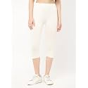 Robinbosky Premium Stretchable Cotton Capri Legging for Women | Suitable for Formal wear &amp; Casual wear | High-End Elastic Makes. The Leggings Squat Proof and Durable for Travel, Yoga, &amp; Workout.