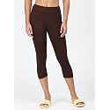 Robinbosky Premium Stretchable Cotton Capri Legging for Women | Suitable for Formal wear &amp; Casual wear | High-End Elastic Makes. The Leggings Squat Proof and Durable for Travel, Yoga, &amp; Workout.