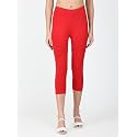 Robinbosky Premium Stretchable Cotton Capri Legging for Women | Suitable for Formal wear &amp; Casual wear | High-End Elastic Makes. The Leggings Squat Proof and Durable for Travel, Yoga, &amp; Workout.