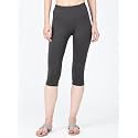 Robinbosky Premium Stretchable Cotton Capri Legging for Women | Suitable for Formal wear &amp; Casual wear | High-End Elastic Makes. The Leggings Squat Proof and Durable for Travel, Yoga, &amp; Workout.