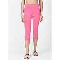 Robinbosky Premium Stretchable Cotton Capri Legging for Women | Suitable for Formal wear &amp; Casual wear | High-End Elastic Makes. The Leggings Squat Proof and Durable for Travel, Yoga, &amp; Workout.