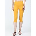 Robinbosky Premium Stretchable Cotton Capri Legging for Women | Suitable for Formal wear &amp; Casual wear | High-End Elastic Makes. The Leggings Squat Proof and Durable for Travel, Yoga, &amp; Workout.