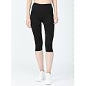 Robinbosky Premium Stretchable Cotton Capri Legging for Women | Suitable for Formal wear &amp; Casual wear | High-End Elastic Makes. The Leggings Squat Proof and Durable for Travel, Yoga, &amp; Workout.