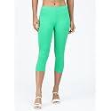 Robinbosky Premium Stretchable Cotton Capri Legging for Women | Suitable for Formal wear &amp; Casual wear | High-End Elastic Makes. The Leggings Squat Proof and Durable for Travel, Yoga, &amp; Workout.