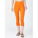 Robinbosky Premium Stretchable Cotton Capri Legging for Women | Suitable for Formal wear &amp; Casual wear | High-End Elastic Makes. The Leggings Squat Proof and Durable for Travel, Yoga, &amp; Workout.