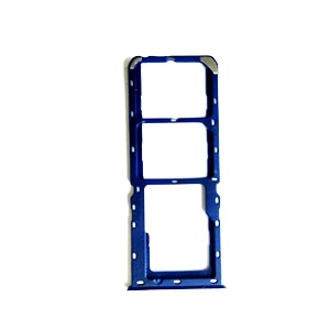robo dual sim card slot tray holder compatible for realme 1 blue