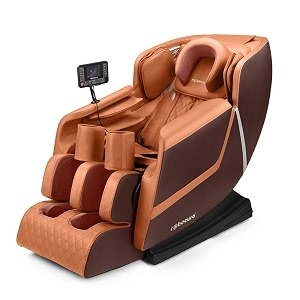 robocura full body massage chairfoot massager machine brown