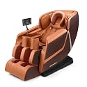 Robocura Full Body Massage Chair,Foot Massager Machine, Brown