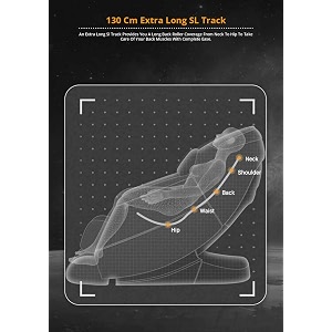 robocura majestic full body automatic 3d massage chair for pain relief