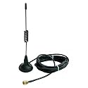 Robodo GSM2DBi GSM Magnetic Antenna SMA 900/1800MHz RG174 Cable 3M Long - Pack of 2