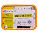ROBOGic TECHNOLOGY DIY Robotics Kit - DIYBot Guru, 2WD Metalic Chassis Kit with IR Sensor, 10+ Ready-to-Make Projects, Microcontroller Board Compatible, Complete Starter Kit -DG8