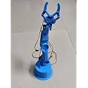 Robotic Arm with 5 Degree of Freedom (Compatible with Bluetooth Smart Phone Control) (3D Printed Plastic Parts only) | Motors to be Ordered Separately