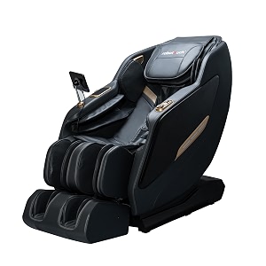 robotouch econopremium ultra luxury massage chair touch control sl track zero gravity zero space wireless charging airbag massage back heating  ideal for elderly comfort greyblack