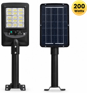 robustt 200w solar led street light  outdoor wall  garden  type-c  1 yr warranty solar light set