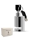 Robustt Disc Lock for Bike - Pack of 5 | Anti Theft Disc Lock | Heady Duty Stainless Steel | Keyless Locking | Waterproof | Rust- Resistant | Dust-Proof