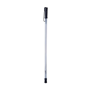 robustt polycarbonate security stick pack of 1 high impact resistance durable light weight scratch proof anti slip bottom security stickwalking cane