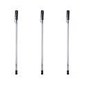 Robustt Polycarbonate Security Stick (Pack of 3) High Impact Resistance, Durable, Light Weight, Scratch Proof, Anti Slip Bottom Security Stick/Walking Cane