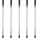 Robustt Polycarbonate Security Stick (Pack of 5) High Impact resistance, Durable, Light weight, Scratch proof, Anti Slip Bottom Security Stick/Walking Cane