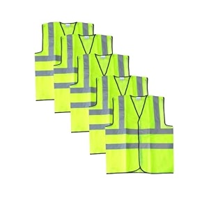 robustt polyster fabric reflective safety jacket safety coat for traffic sports construction site