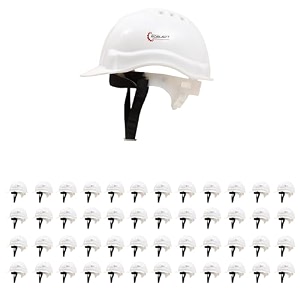 Robustt Safety Helmet - Red Pack of