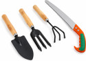 Robux 3PC GARDENING TOOLS SET WITH SAW Garden Tool Kit