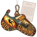 Rock Climbing Christmas Ornament 2026, Rock Climber Ornament for Tree, Bouldering Gift, Adventure Holiday Keepsake